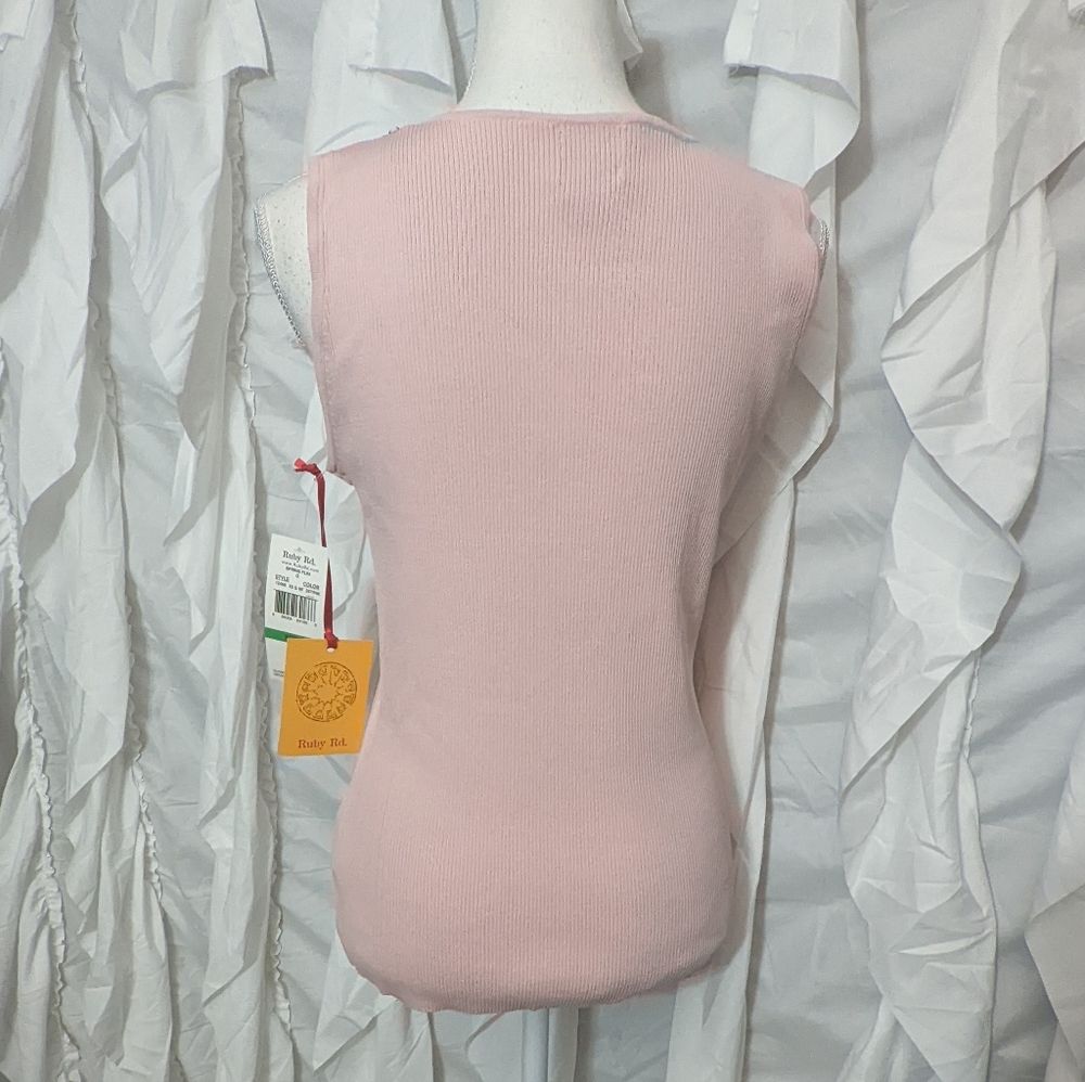 Ruby Rd. Beaded blouse - Picture 2 of 16